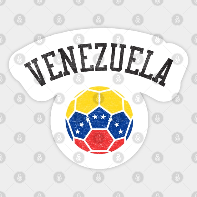 Venezuela Soccer Team Heritage Flag Sticker by ryanjaycruz